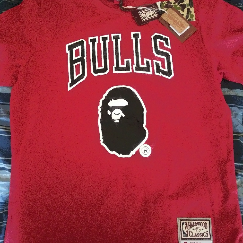 Bape  NBA Bulls Shirt